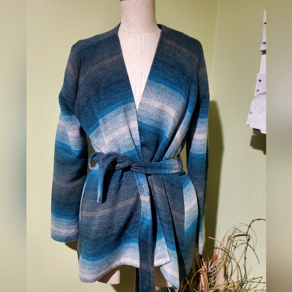 Women's BB Dakota Jack Wrap Sweater Jacket Size Medium